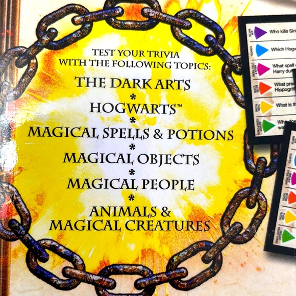 Harry Potter Trivial Pursuit Ages 8+ Harry Potter Trivia Over 600 Questions - Picture 7 of 8